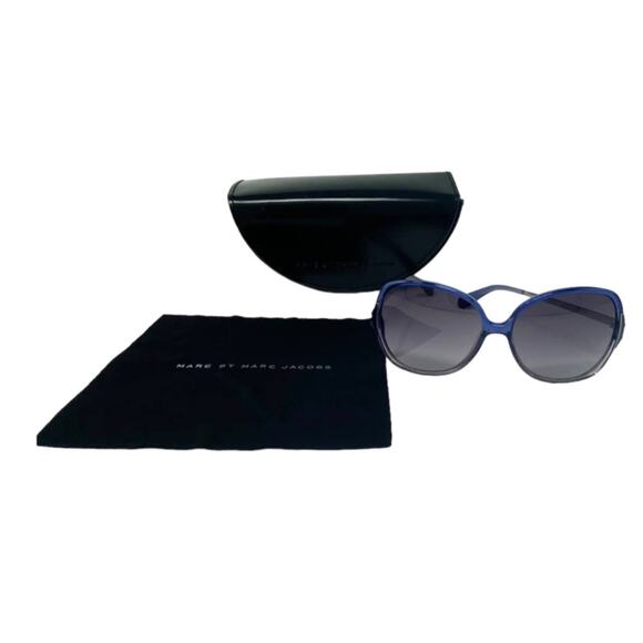 Marc By Marc Jacobs Men's 180/S Blue Stainless Steel Frames Sunglasses With Case - Picture 1 of 13